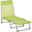 Tumbona Regulable Outsunny 182x56x24.5 cm Verde