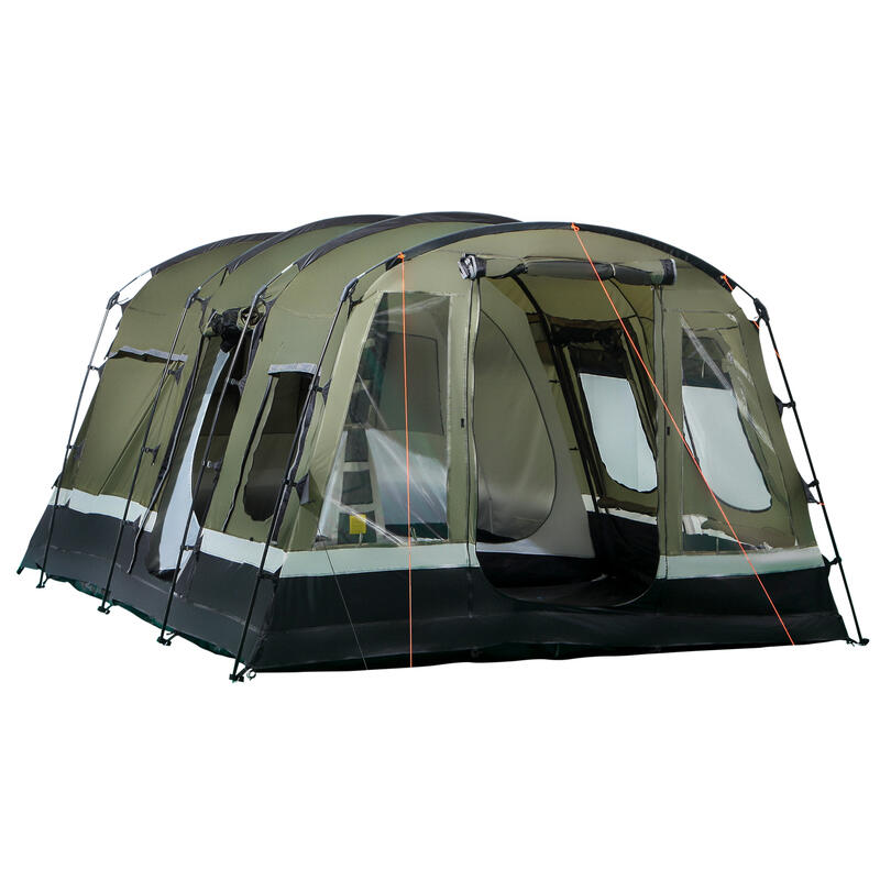 Tenda de campismo familiar - Kambo - 4 pessoas - Outdoor - 1x cabina  SKANDIKA - Decathlon