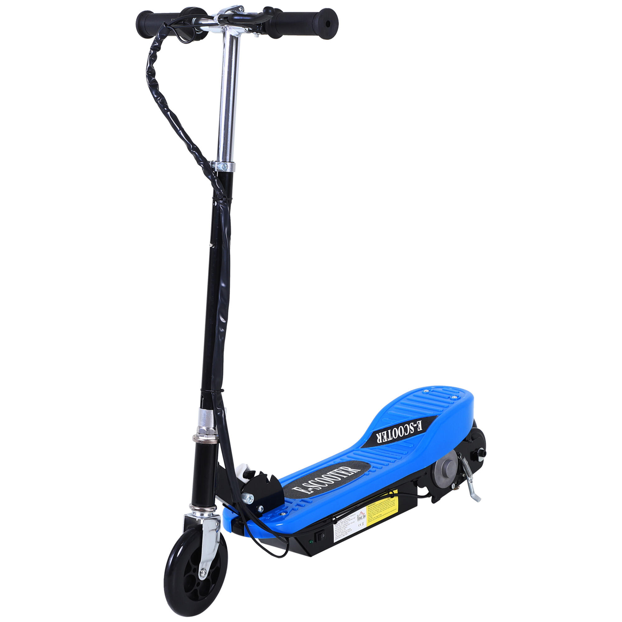 Trotinete Elétrica Dobrável 78x37x95 cm Azul HOMCOM