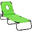 Tumbona Plegable Outsunny 190x56x28 cm Verde
