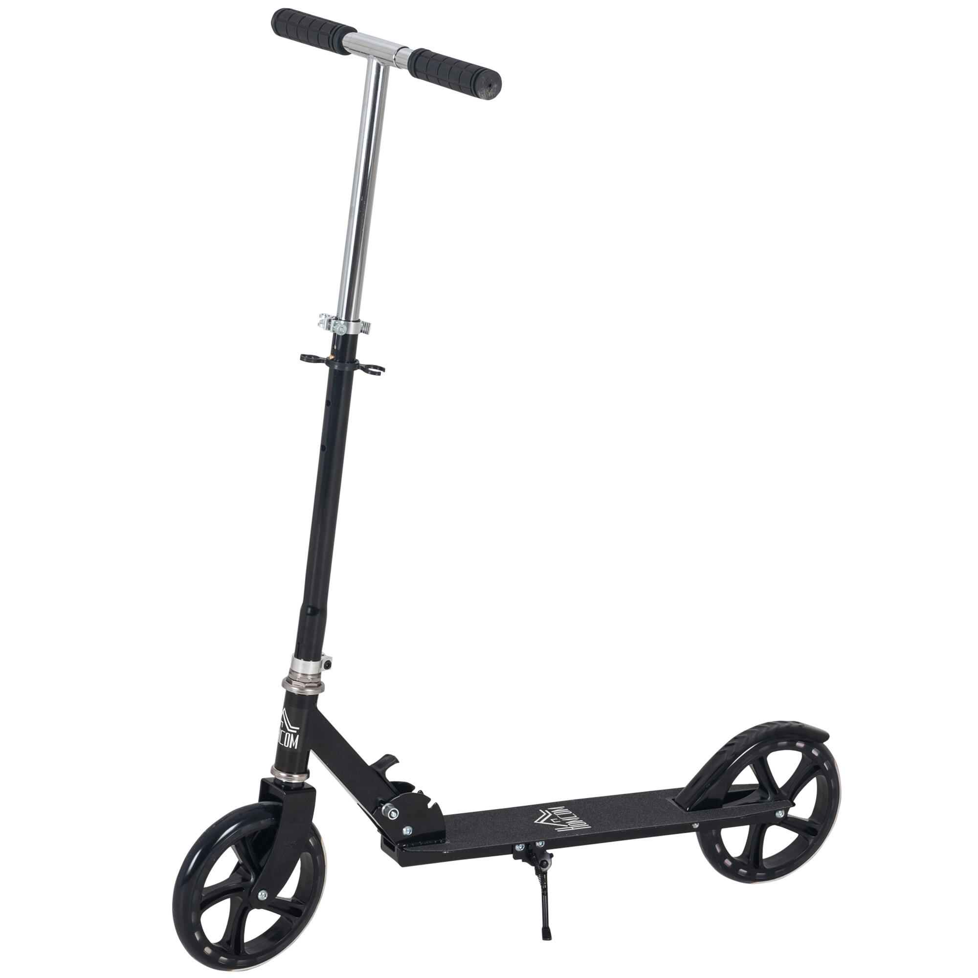 HOMCOM Trotinete Criança 88x37x75-100 cm Preto HOMCOM