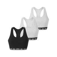 Lot de 3 Brassières coton femme Uni