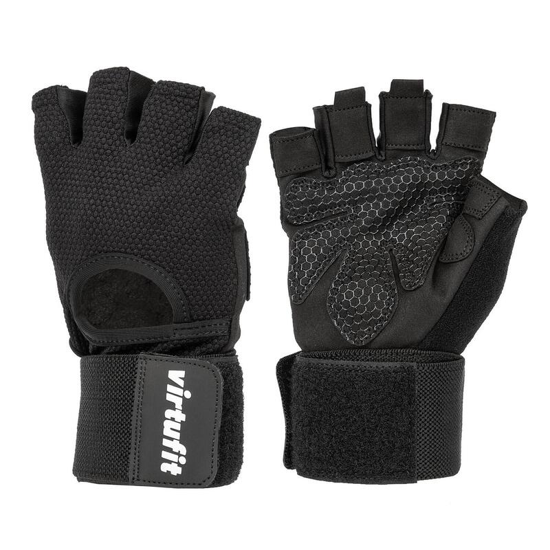 Guantes De Fitness Pro - Con Muñequera - Xl
