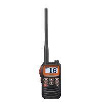 VHF portable ultra compacte, étanche 6W livrée avec chargeurs et clip