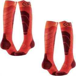 Chaussettes de ski en laine mérinos pour enfant. Lot de 2 - Ski Merino Junior