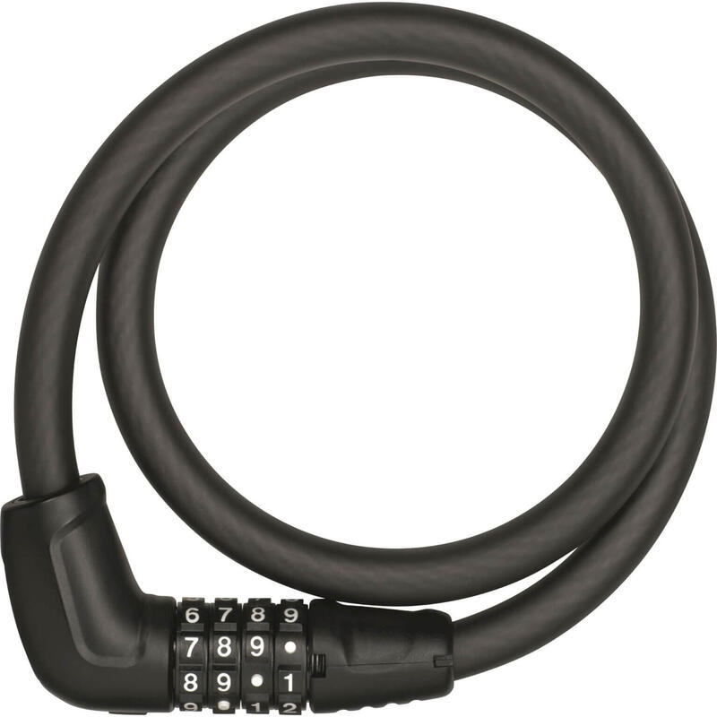 Serrure À Câble Code Tresor 6412C/85 Noir