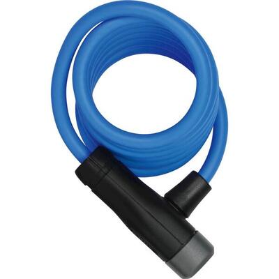 Abus cavo a spirale 4508K 150 cm blu serratura a chiave livello 2/15.