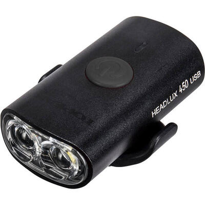 Helm led headlux 450 usb zwart