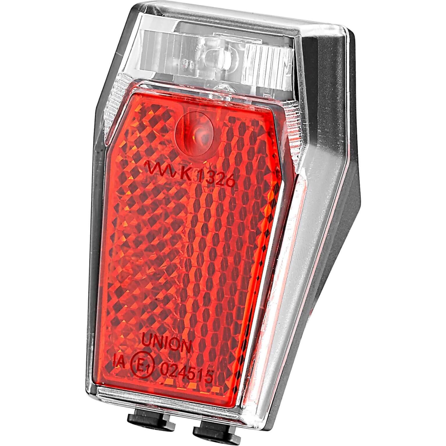 Union - Marwi Union Un-4370 Feu Arrière Led Pour Garde-boue E‑bike 6–15v. - Éclairage Vélo - Noir|rouge - No Size - Decathlon