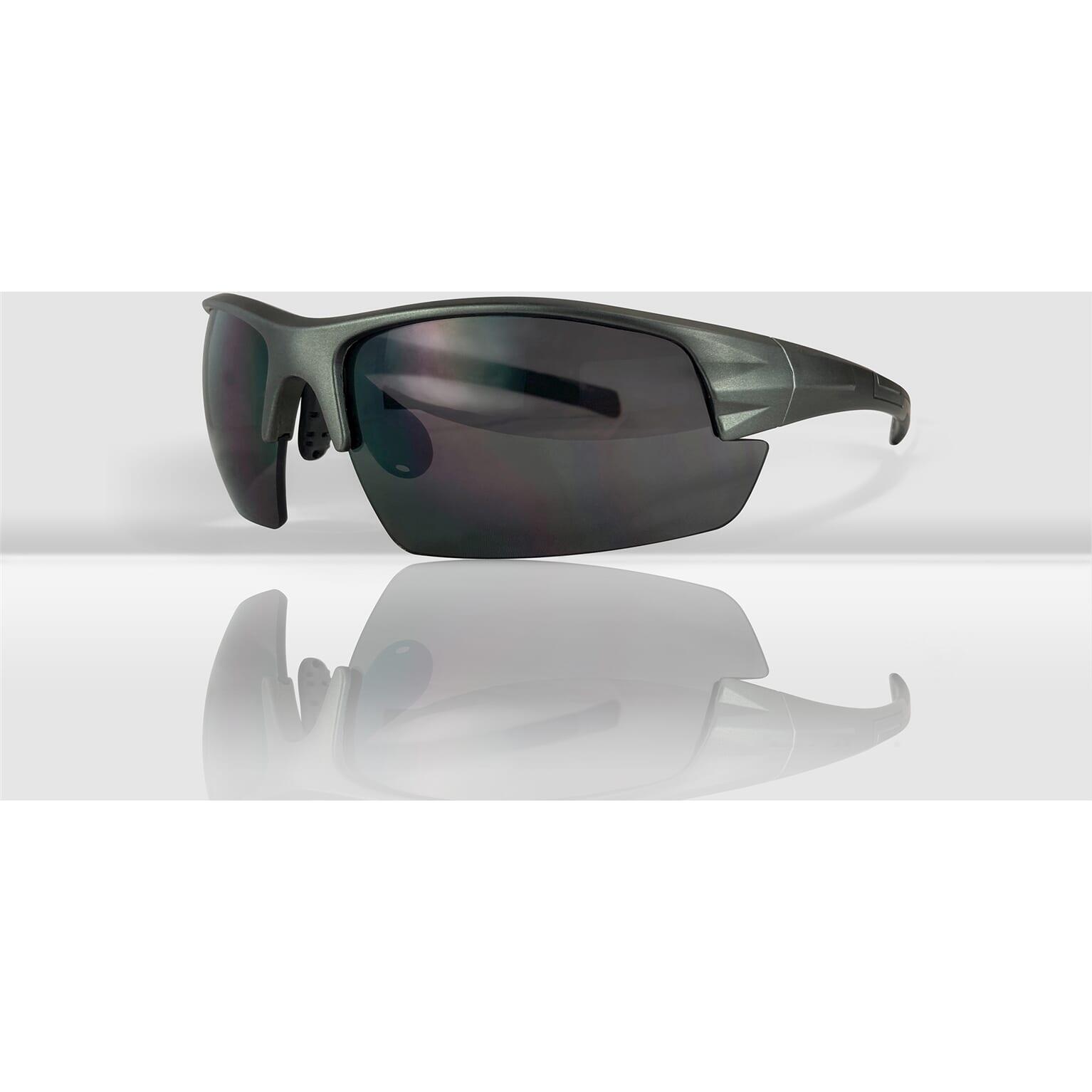 MIRAGE Occhiali da sole Sport con 3 paia di lenti - nero/grigio