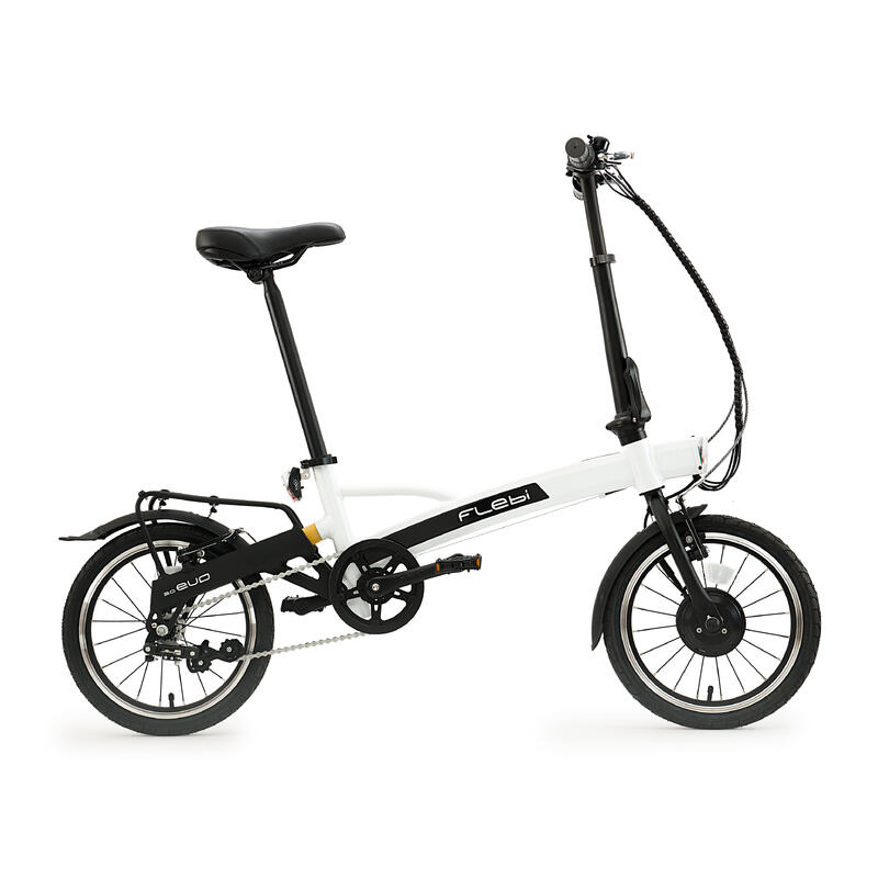 Bicicleta eléctrica plegable Evo 3.0 blanco perla 12,9 kg