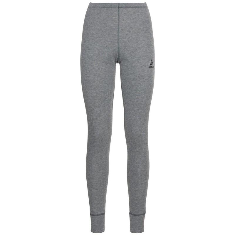 Mallas Interiores De Mujer Odlo Bl Bottom Long Active Warm Eco Gris Claro