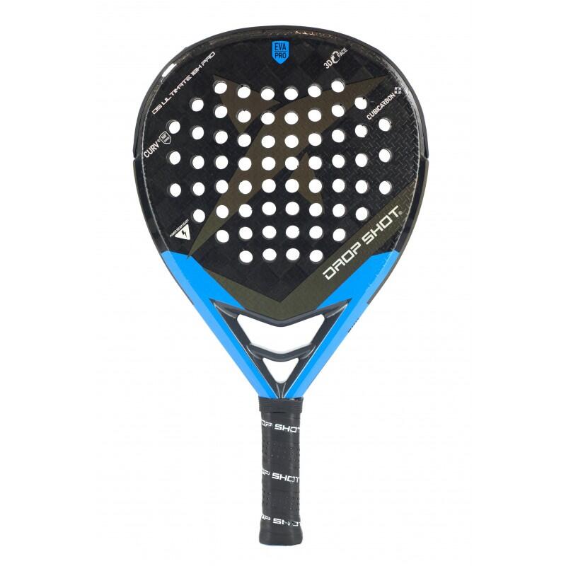 Pala de Padel Drop Shot Ultimate 18K Azul