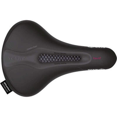 Terry Fisio GT Max Damensattel in Schwarz - Bequem und Langlebig
