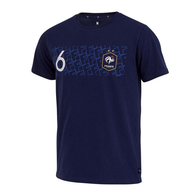 Pogba T-shirt Supporter Marine Junior Equipe de France