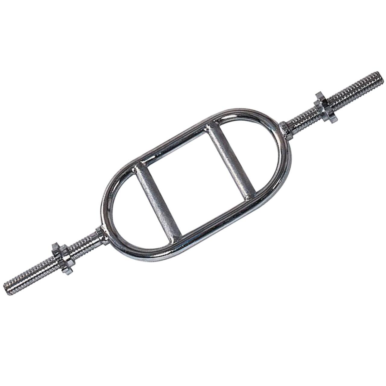 Barra manubri Tunturi 88 cm per tricipiti - 30 mm, collari a vite 1/1