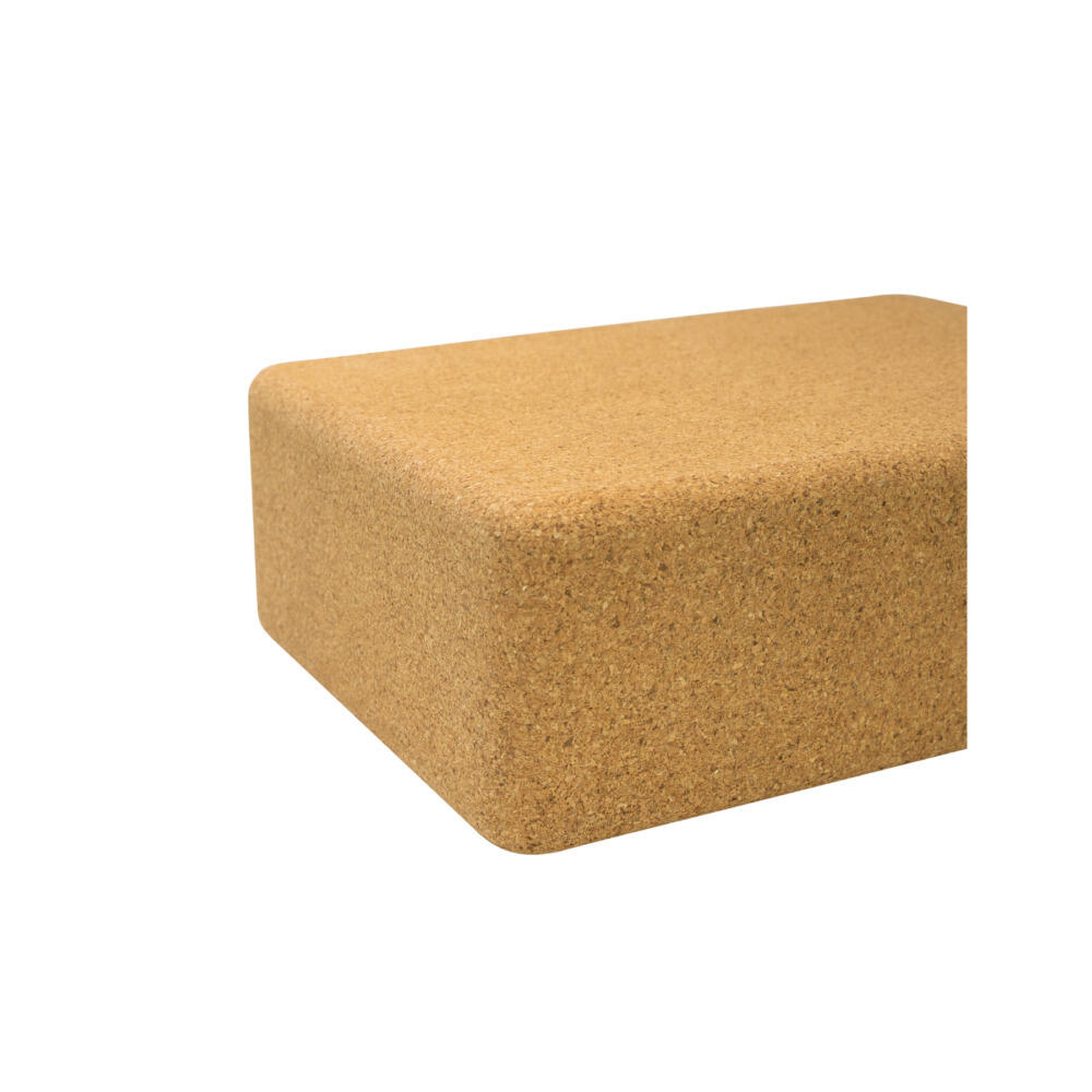 Yoga Blok - Yogablok - Kurk - L 23 x B 15 x H 7,5 cm 3/7