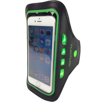 LED Telephone Sport Armband Green