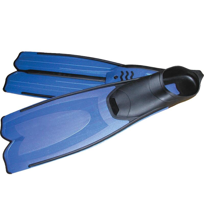 Tunturi Palmes de plongée "Flipper" Taille 36-37 Bleu