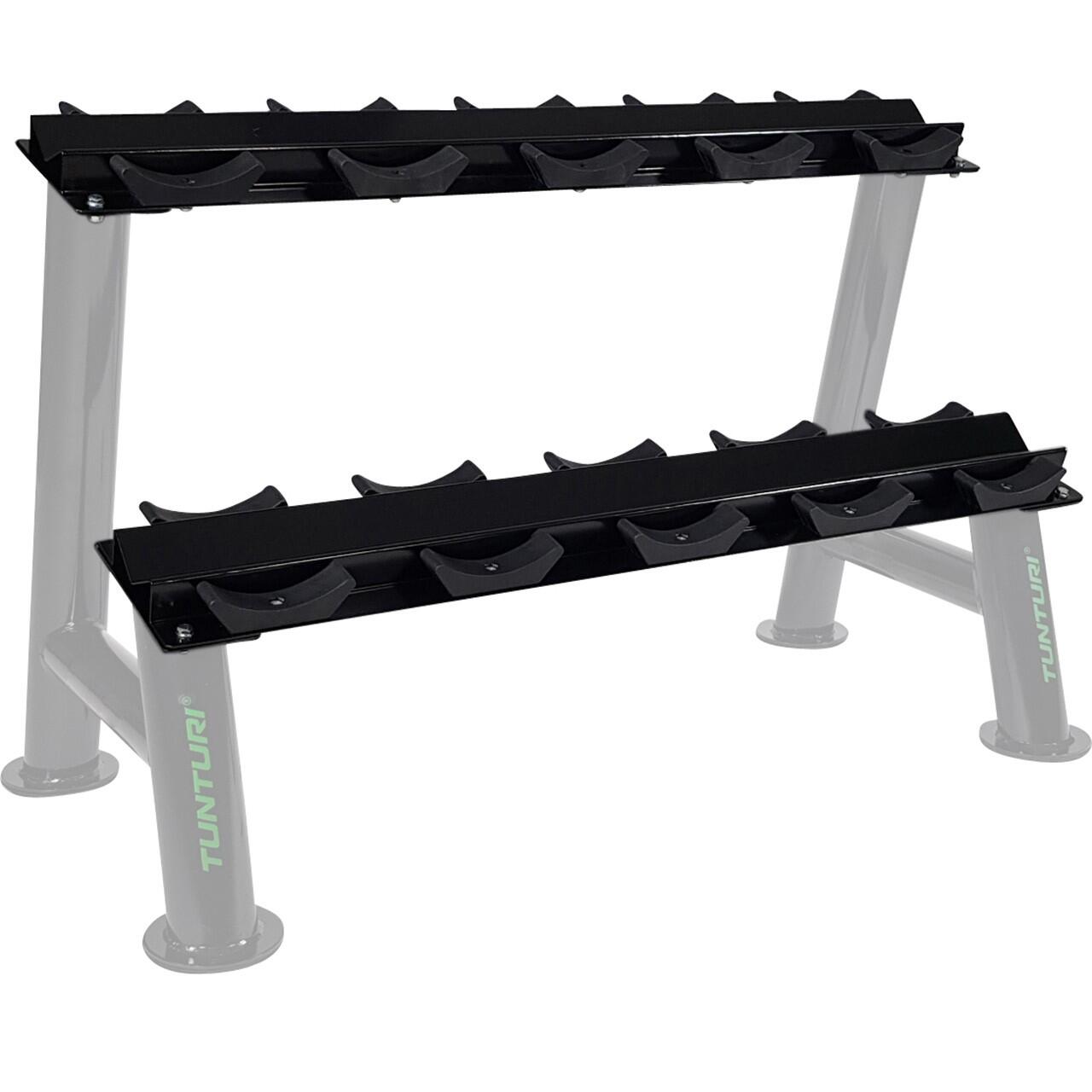 Rastrelliera manubri Pro - 2 pezzi - 5 ripiani 1/1