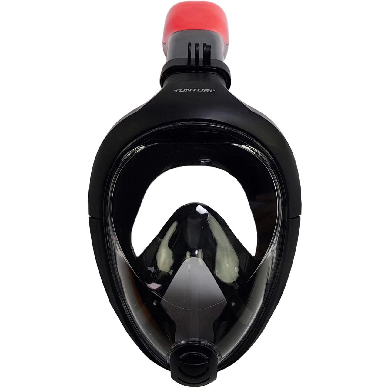 Tunturi - Masque De Plongée Tunturi Junior Intégral Noir Avec Support Gopro - Masque De Plongée - Noir - No Size - Decathlon