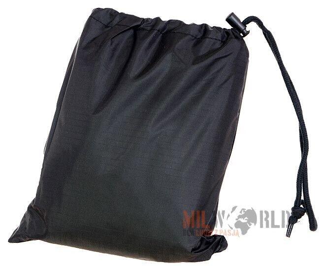 Waterproof Poncho Ripstop Black 4/6