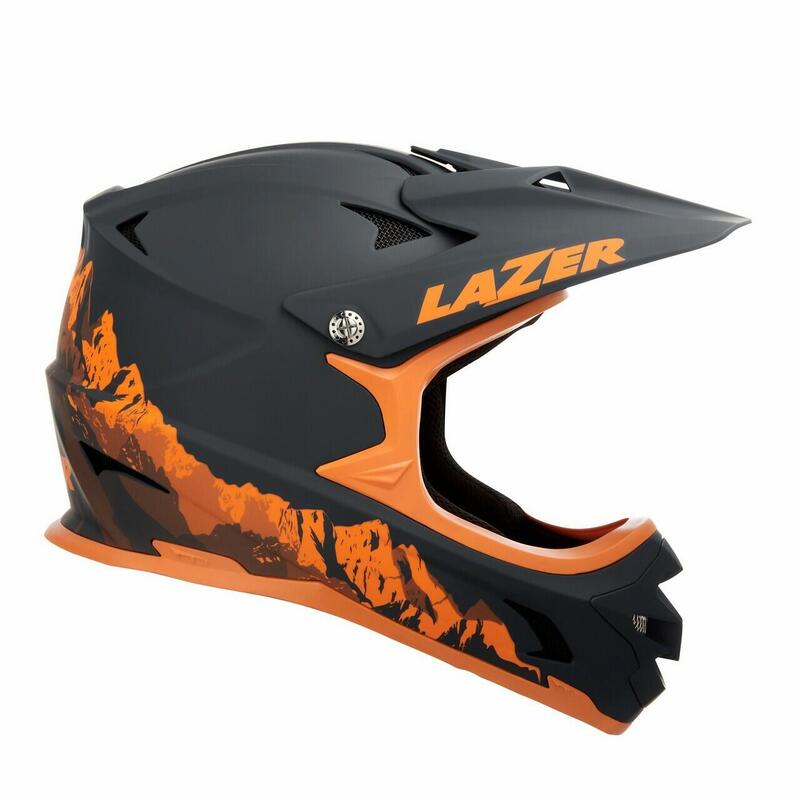 LAZER Full Face Helm Phoenix+, Cobalt Orange