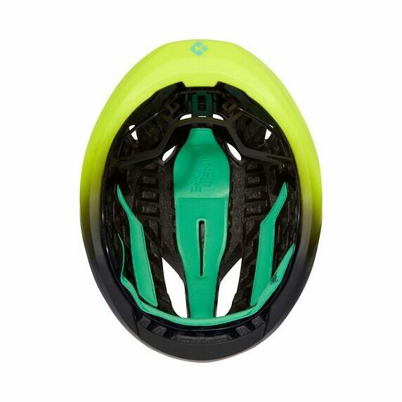 LAZER Rennrad/Gravel-Helm Vento KinetiCore,  Black Flash Yellow