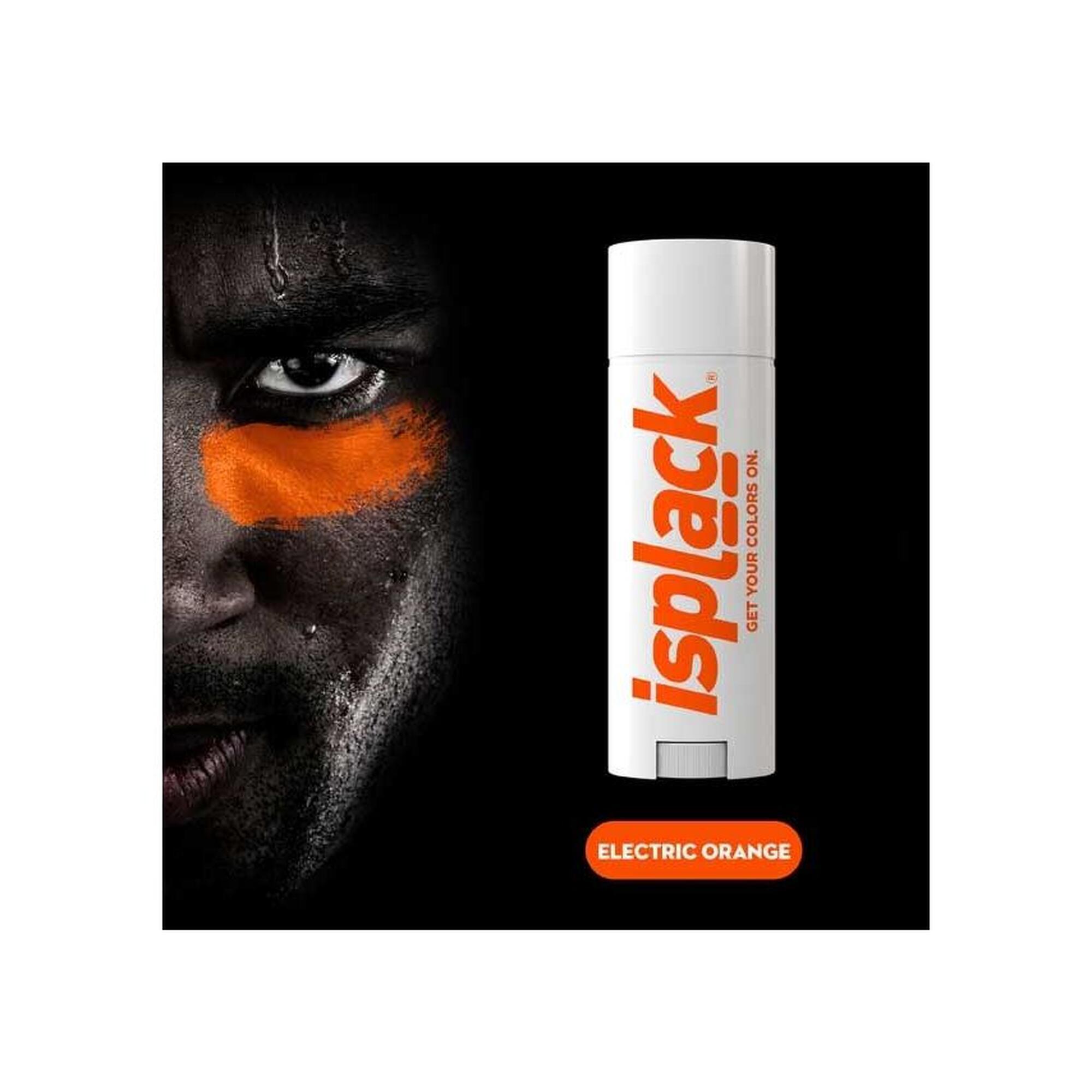 ISPLACK Farbiges Auge Schwarz (Orange)