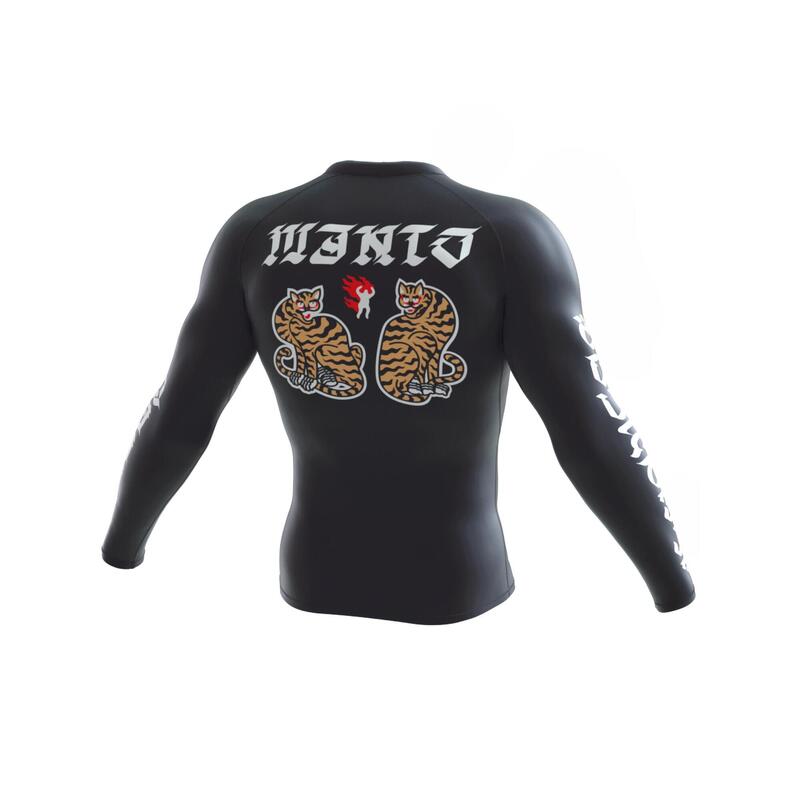 MANTO long sleeve rashguard TIGERS XL