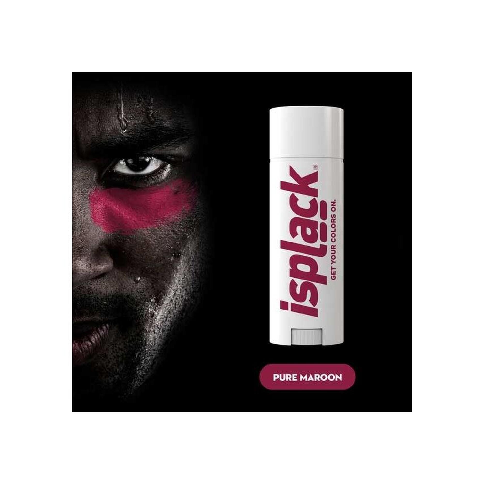 ISPLACK Farbiges Auge Schwarz (Bordeaux)