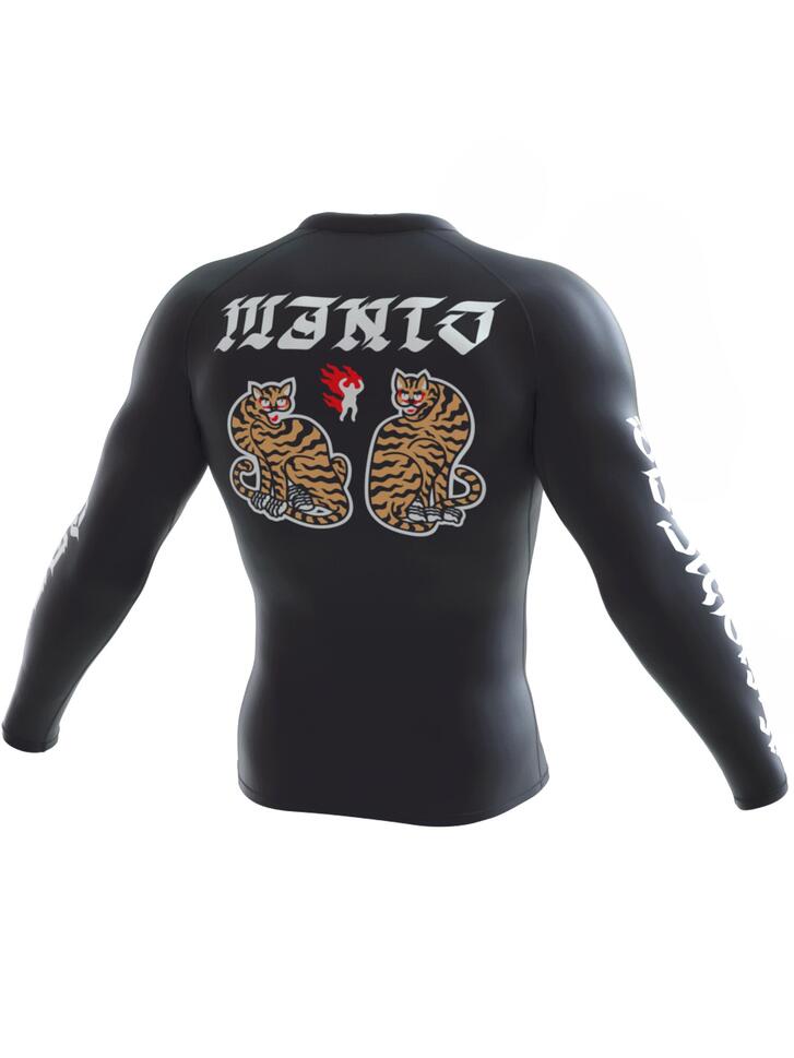 MANTO long sleeve rashguard TIGERS L