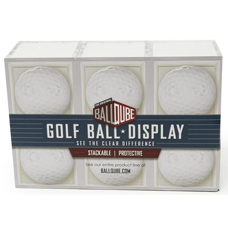 Soporte para pelotas de golf - Paquete de 6 pelotas de golf - Display