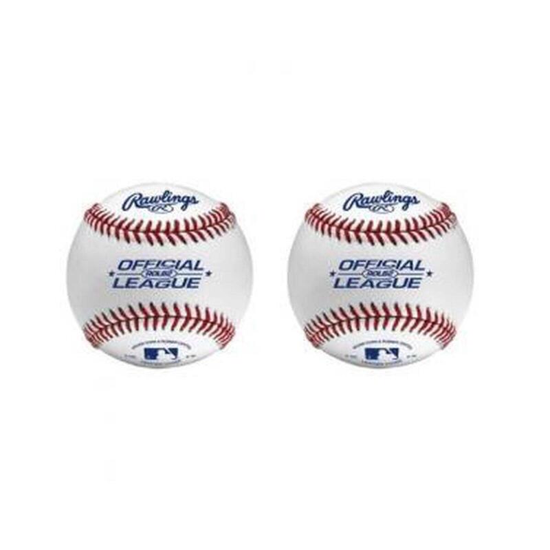 Palla da baseball in pelle - ROLB2 - 2 pezzi