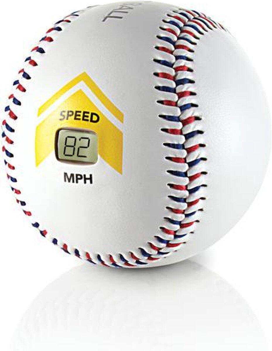 Balle de baseball d'entraînement avec indicateur de vitesse intégré 2/2