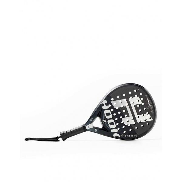 Controle padel racket van uitstekende kwaliteit - Platinum Black