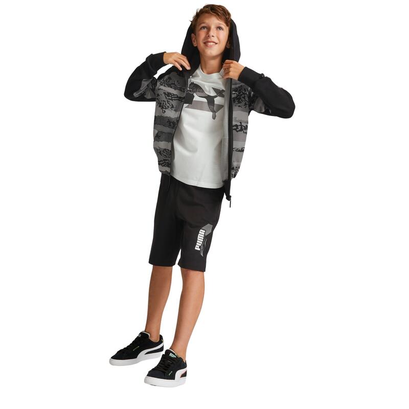 Sudadera con cremallera para niños Puma Alpha FL B