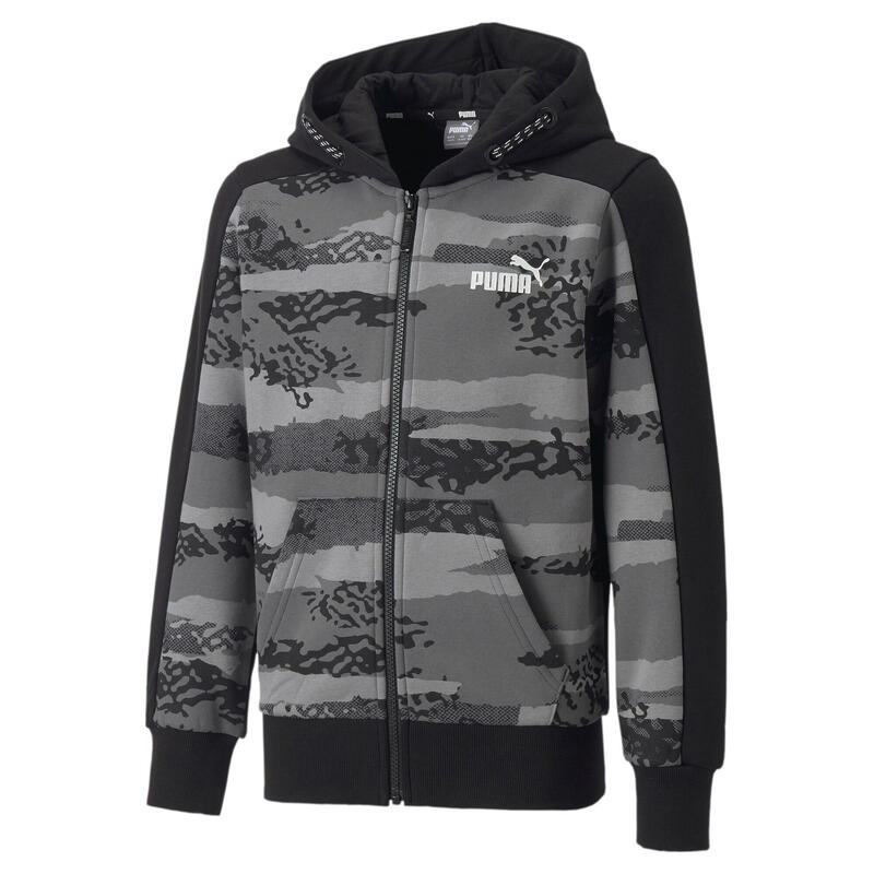 Sudadera con cremallera para niños Puma Alpha FL B