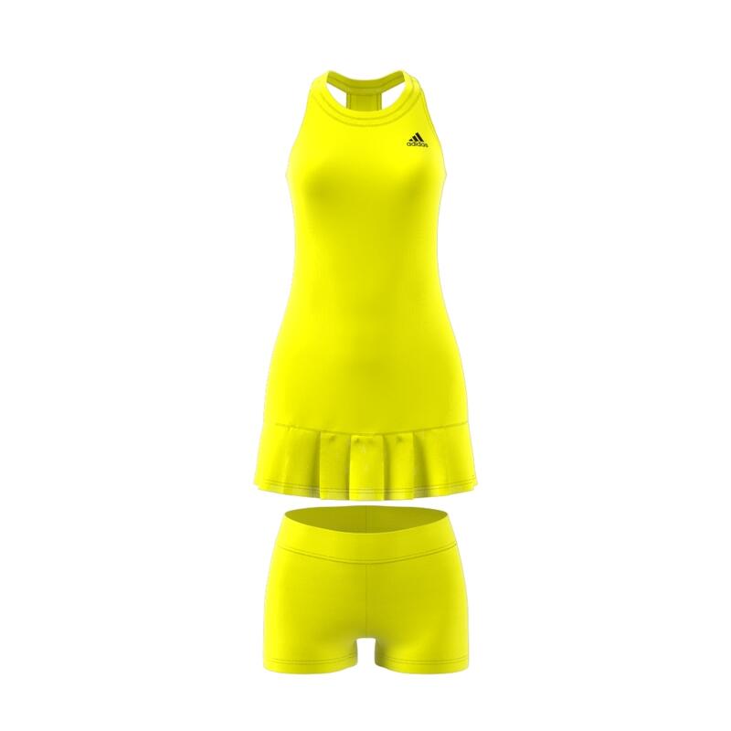 Vestido de Ténis/Padel Club Adidas amarelo