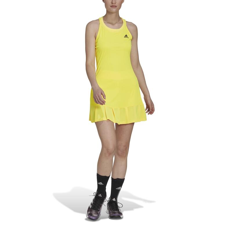 Vestido de Ténis/Padel Club Adidas amarelo