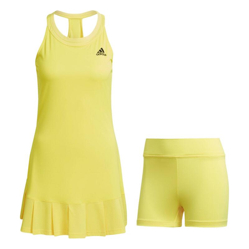 Vestido de Ténis/Padel Club Adidas amarelo