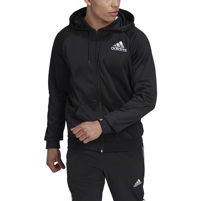Pulover Fleece adidas Negru