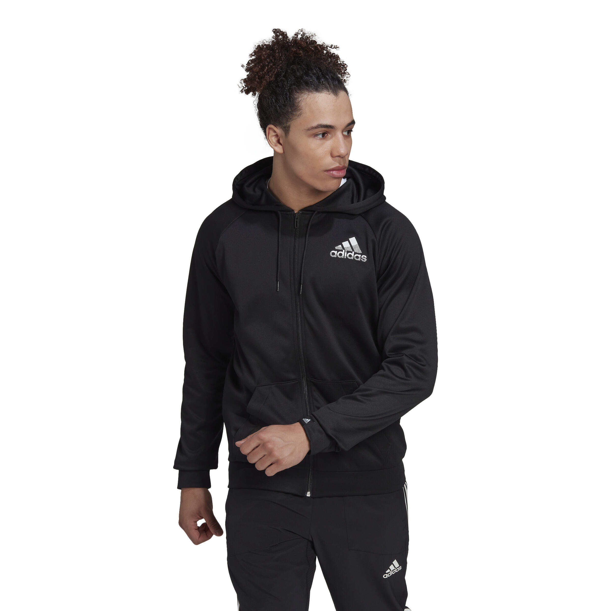 Bluza z logo adidas Aeroready Game and Go Smal 3/5