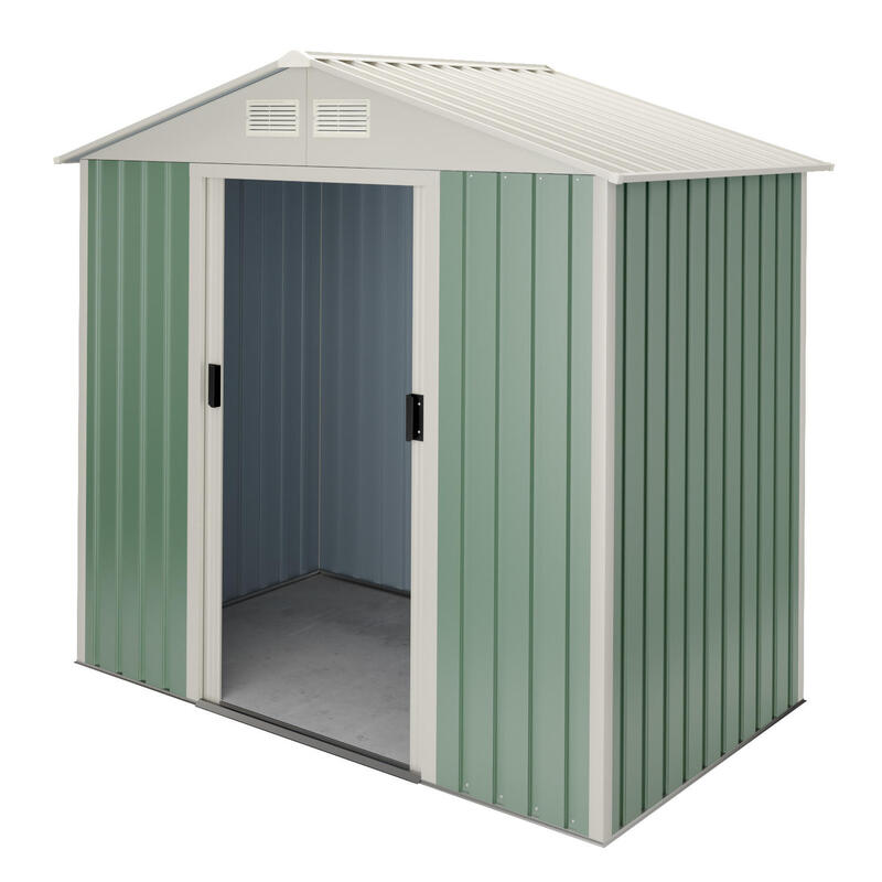 Caseta de jardín metálica Nybro 2,43m2