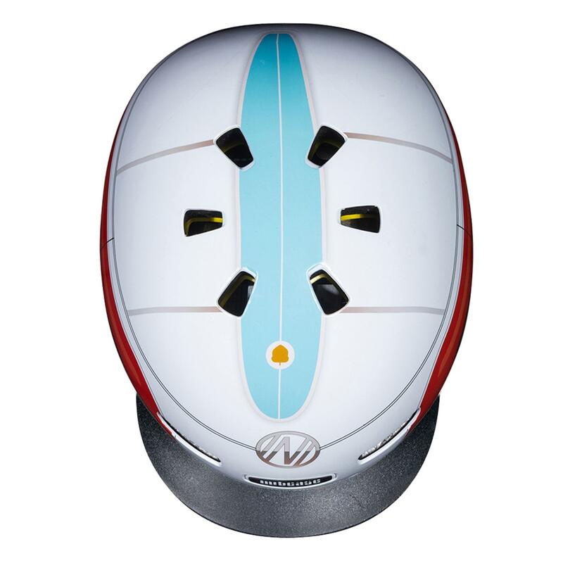 Dziecięcy kask rowerowy Little Nutty, Surfs Up