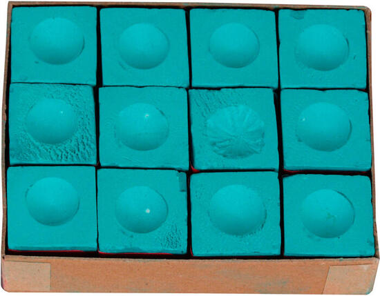 Triangle Kreide 12er Snooker Kreide grün