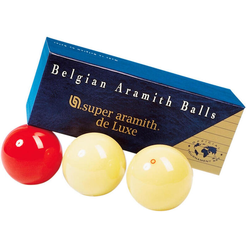Conjunto de bolas Carom Super Aramith DeLuxe 61,5 mm