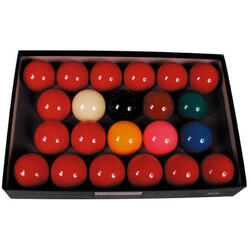 set de bouless de snooker Ventura Economy 52,4 mm