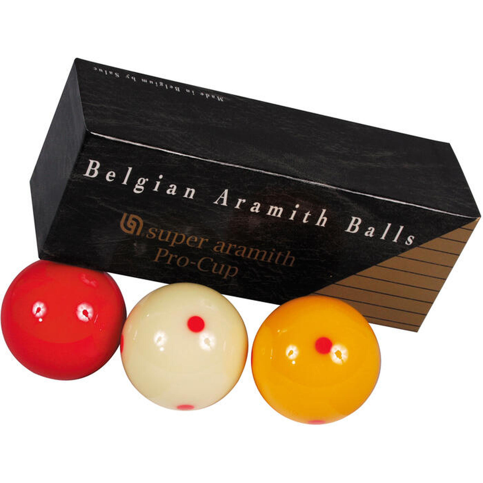 ARAMITH Conjunto de bolas Carom Super Aramith PRO CUP 61,5 mm