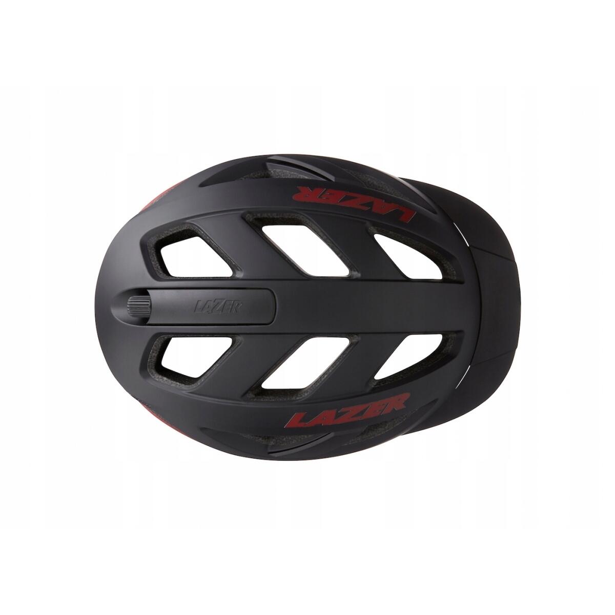 Lazer Cameleon Cycle Helmet Matte Black Red 3/5